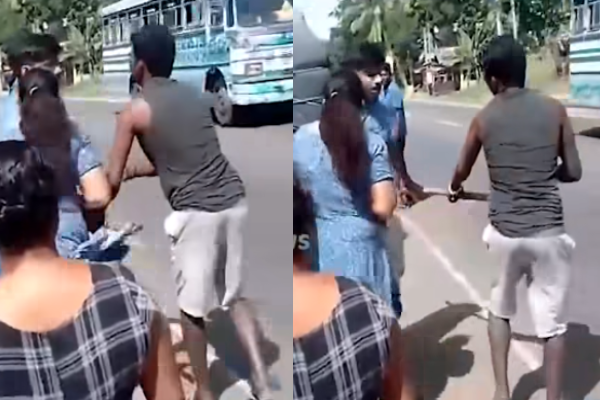 வீட்டின் முன் வாகனத்தை நிறுத்தி தூங்கிய சாரதிக்கு நடத்தப்பட்ட கொடூரம் ; வைரலாகும் காணொளி | Driver Attacked While Sleeping In Parked Car