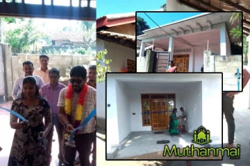 யுத்தத்தால் பாதிக்கப்பட்ட மக்களுக்கு வீடுகள் கையளிப்பு