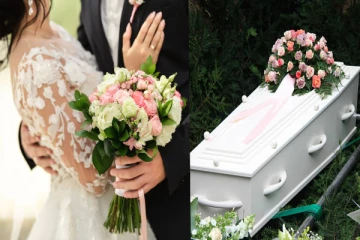 சவப்பெட்டியிலிருந்து திடீரென எழுந்த மணமகன் - அதிர்ச்சியில் உறவினர்கள்!