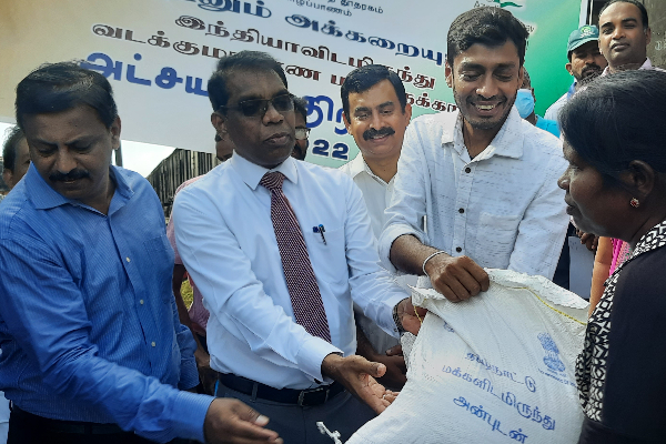 யாழ்ப்பாணம் வந்தடைந்த இந்திய நிவாரண பொதிகள் (Video) | Indian Relief Packages Arriving In Jaffna Stalin