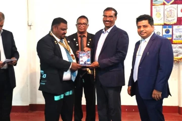 திருகோணமலை ரோட்டரி கழகத்தின் 48வது தலைவராக அருள்வரதராஜா பதவியேற்பு