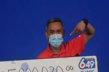 கனடாவில், நபர் ஒருவருக்கு குடும்ப இலக்கங்கள் கொண்டு வந்த மாபெரும் அதிர்ஸ்டம்