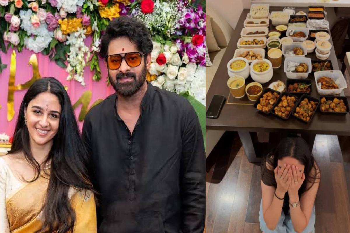 பிரபாஸ் பிரபல நடிகைக்கு கொடுத்த ஸ்பெஷல் கிஃப்ட்! வைரலாகும் புகைப்படங்கள் | Prabhas Treat To Imanvi On Her Birthday Viral