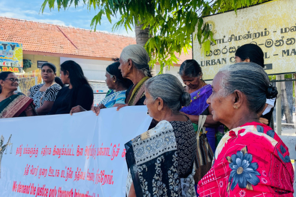 இன அழிப்பிற்கு எதிராக சர்வதேச நீதி கோரிய போராட்டம்: மன்னாரில் வீதிக்கிறங்கிய உறவுகள் | The Struggle International Justice For Genocide