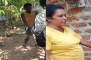 නිවසට විදුලිය විසන්දි කරන්න ආපු පුද්ගලයාට බලු කූඩුවේ ලෑල්ල ගලවා පහරදෙයි...