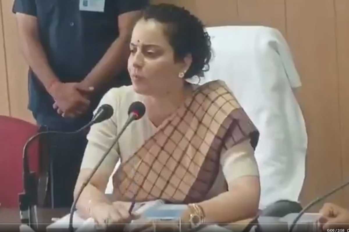 சோம்பேறிகள், திறமையற்றவங்கன்னு சொல்லட்டுமா? கொந்தளித்து திட்டிய கங்கனா ரானாவத்... | Kangana Ranaut Confronts Officials At Mandi சோம்பேறிகள், திறமையற்றவங்கன்னு சொல்லட்டுமா? கொந்தளித்து திட்டிய கங்கனா ரானாவத்... | Kangana Ranaut Confronts Officials At Mandi