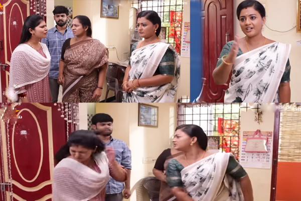 Siragadikka Aasai: முத்துவை மோசமாக பேசிய சீதா... பளார் என அறைந்த மீனா! எதிர்பாராத திருப்பம் | Siragadikka Aasai Meena Slap Seetha Husband Talk