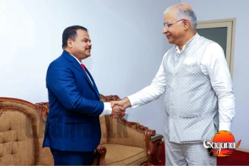 ලංකාවට අත දෙන්න කැමති බව ඉන්දීය මහා කොමසාරිස් සන්තෝෂ් ජා කියයි[PHOTOS]