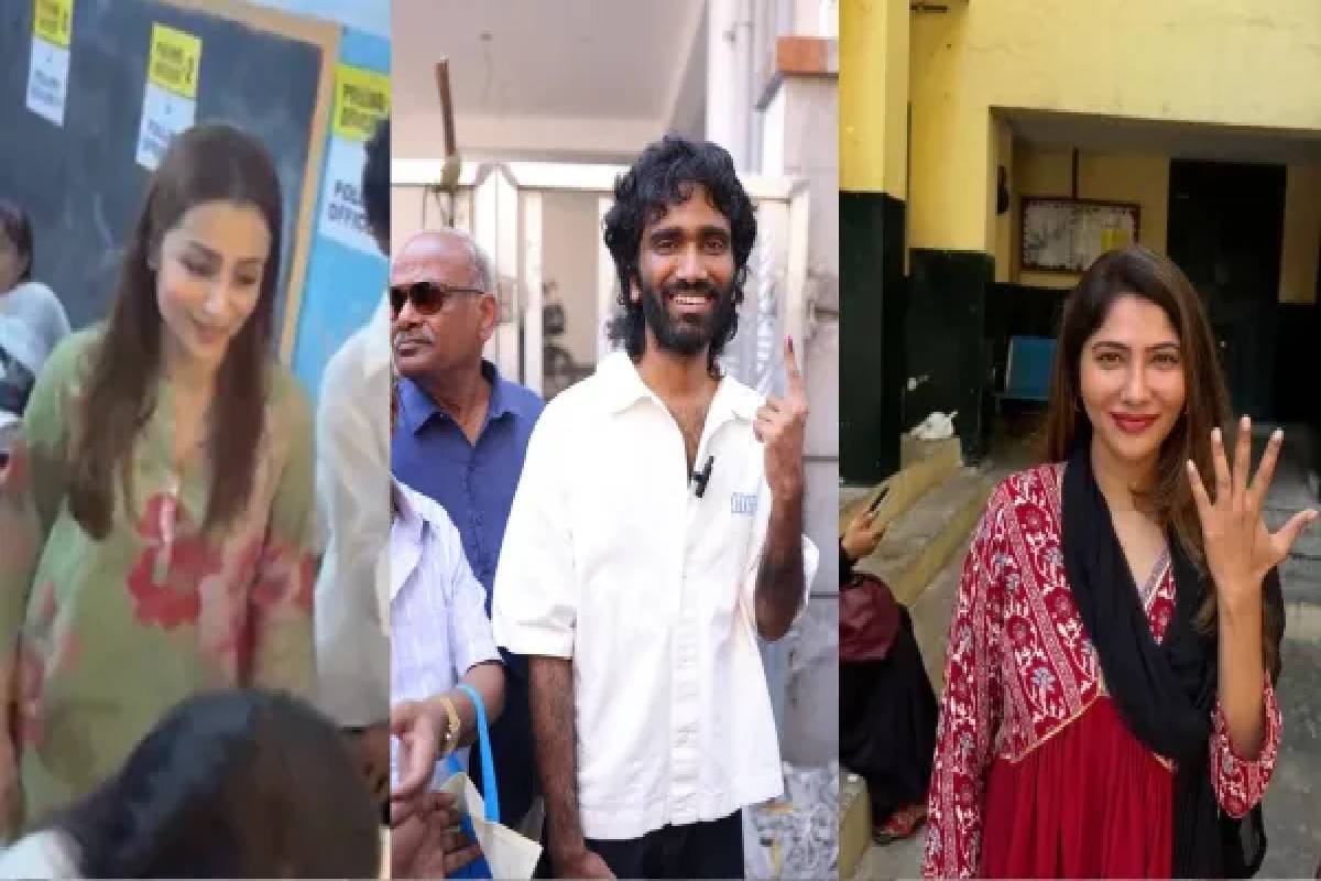 நடிகை த்ரிஷா தனது ஜனநாயக கடமையை ஆற்றினார் - வைரலாகும் வீடியோ | Actress Trisha Votes Video Goes Viral Social Media