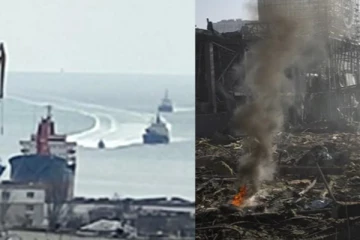 மரியுபோல் நகரம் மீது வெடிகுண்டு தாக்குதல் நடத்தும் ரஷ்யா