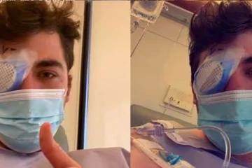 Contact Lens அணிந்தவாறு உறங்கிய இளைஞருக்கு நேர்ந்த கதி