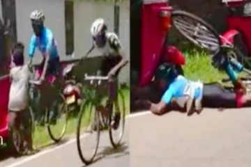 சைக்கிள் ஓட்டப் போட்டி: இராணுவ வீரரின் மோசமான செயல்! 7 வயது பிள்ளை வைத்தியசாலையில்