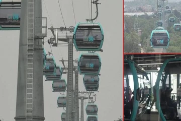 மெக்சிகோவில் அறிமுகமானது கேபிள் பேருந்து சேவை!