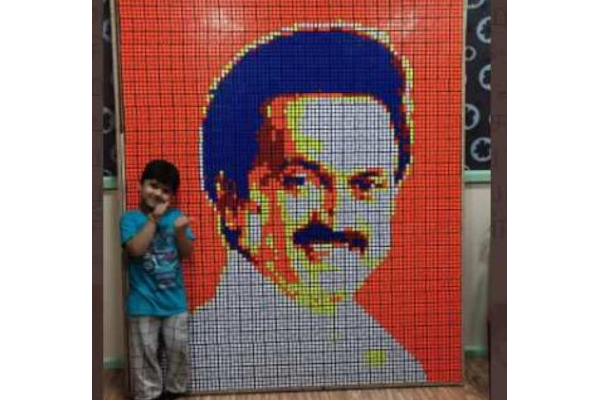 கையில் பெரியார் சிலை.. முதல்வர் கூறுவதை க்யூட்டாக கேட்கும் 5வயது சிறுவன் கொடுத்த இன்ப அதிர்ச்சி | Du Cm Stalin Gifts Periyar Statue For 5 Year Old