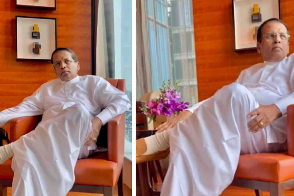 வைரலாகியுள்ள மைத்திரிபால சிறிசேனவின் டிக்டாக் பாடல் | Maithripala Sirisena Posted A Song On Tiktok