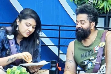 பிக்பாஸின் அதிரடி வெளியேற்றத்தால் மகிழ்ச்சியின் உச்சத்தில் நிம்மதி பெருமூச்சு விட்ட ரச்சிதாவின் கணவர்!