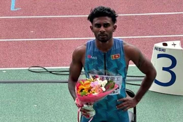 ஜப்பானில் நடைபெற்ற ஓட்டப் பந்தயத்தில் இலங்கைக்கு தங்க பதக்கம்