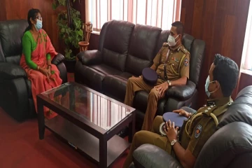 வடக்கின் புதிய பிரதி பொலிஸ் மா அதிபர், மன்னார் மாவட்ட அரச அதிபருடன் சந்திப்பு