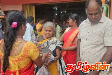 புதுக்குடியிருப்பு - வள்ளிபுனம் பகுதியில் நடைபெற்ற மாவீரர் பெற்றோர்கள் மதிப்பளிப்பு