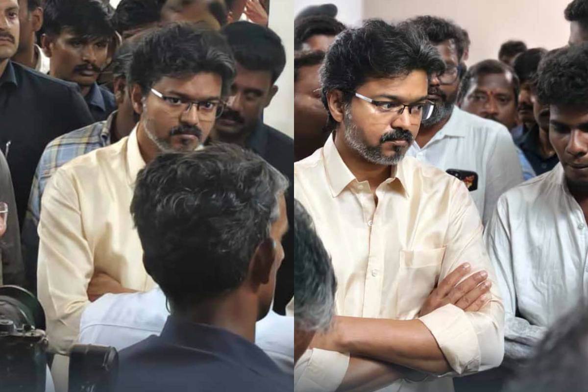 மாணவர்கள் கிட்ட ரவுடிங்க கலாட்டா பண்ணாங்க - ஆய்வுக்கு வந்த முதல்வர் விஜய்யிடம் புகார் | Students Complaint To Cm Vijay Hostel Inspection மாணவர்கள் கிட்ட ரவுடிங்க கலாட்டா பண்ணாங்க - ஆய்வுக்கு வந்த முதல்வர் விஜய்யிடம் புகார் | Students Complaint To Cm Vijay Hostel Inspection