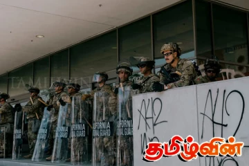 அமெரிக்காவில் பதற்றம்.. களமிறக்கப்பட்ட ஆயுதப்படையினர் - ட்ரம்ப் மீது கடும் அதிருப்தி!