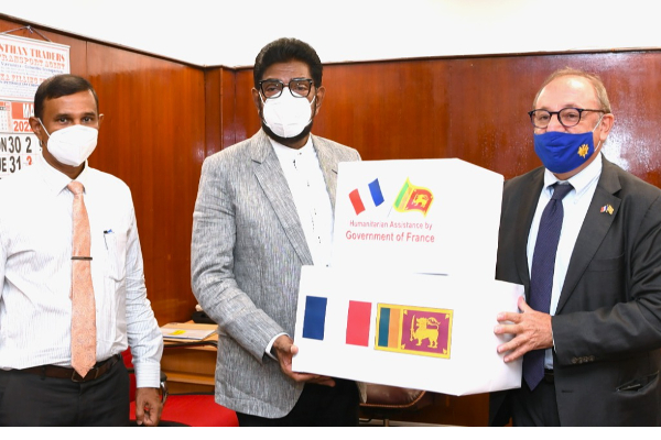 இலங்கைக்கு பிரான்ஸ் உதவிக்கரம்