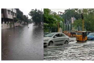 கொட்டித் தீர்க்கும் கனமழை : சென்னைக்கு ரெட் அலர்ட் எச்சரிக்கை