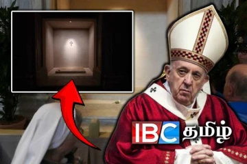 திருத்தந்தை போப் பிரான்சிஸ் கல்லறை : வெளியான முதல் புகைப்படம்