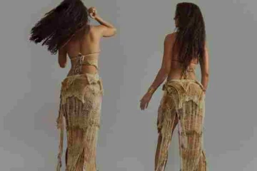 சாக்கு பை உடை அணிந்து நடிகை திஷா பதானி எடுத்த போட்டோ ஷுட்... தெறிக்கும் லைக்ஸ்