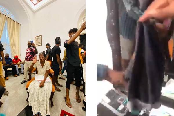 ராஜபக்சகளின் உள்ளாடைகளை கைப்பற்றிய போராட்டகாரர்கள்! | Protesters Seized Rajapaksa S Underwear