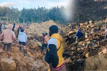 பப்புவா நியூகினியாவில் பாரிய நிலச்சரிவு: 100இற்கு மேற்பட்டோர் உயிரிழந்திருக்கலாம்!