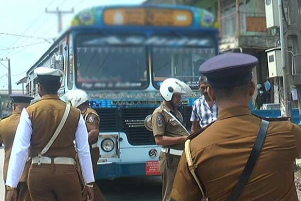 போதை மயக்கத்தில் பஸ்ஸை பறக்கவிட்ட சாரதி ; விழிப்புணர்வு பிரச்சாரத்தில் சம்பவம் | Bus Driver On Cannabis Causes Awareness Shock