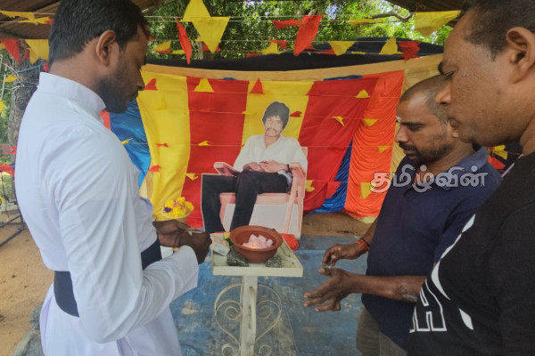 உண்ணா நோன்பிருந்து தியாக தீபம் திலீபனுக்கு பருத்தித்துறையில் அஞ்சலி! | Procession Of Lamp Dileepan Begins In Jaffna