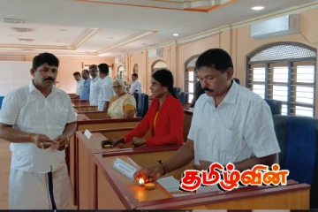 கரைச்சி பிரதேச சபையில் மாவீரர்களுக்கு நினைவு அஞ்சலி