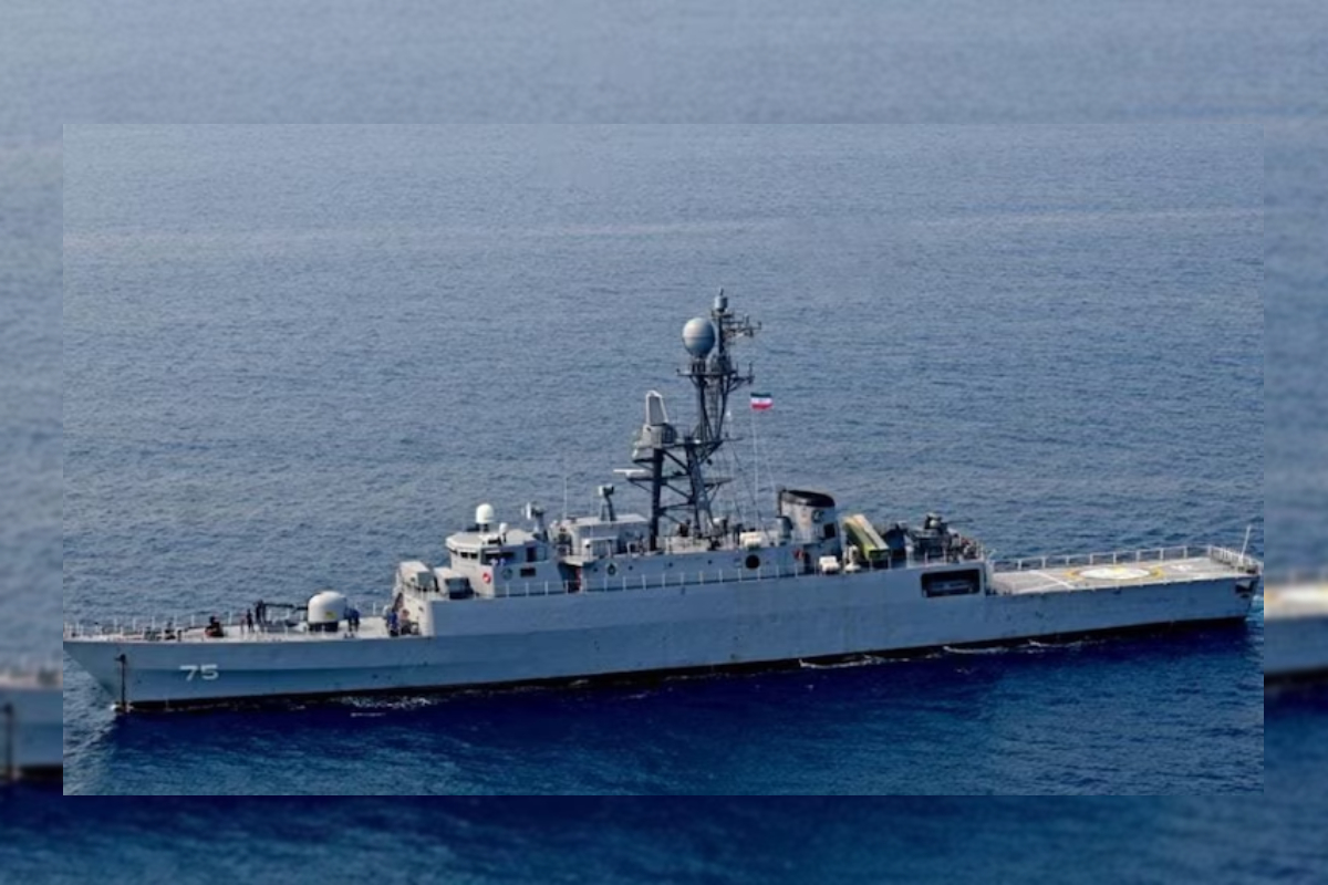 மூன்றாவது ஈரானிய கப்பலுக்கு அடைக்கலம் வழங்கிய இந்தியா! | India To Provide Shelter To The Warship Iris Lavan