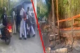 பொலிஸ் வாகனங்களில் பாடசாலைக்குச் சென்ற மாணவர்களும் ஆசிரியர்களும்!