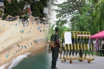 அறுகம்பை பிரதேசங்களின் பல்வேறு இடங்களில் வீதித்தடைகள்