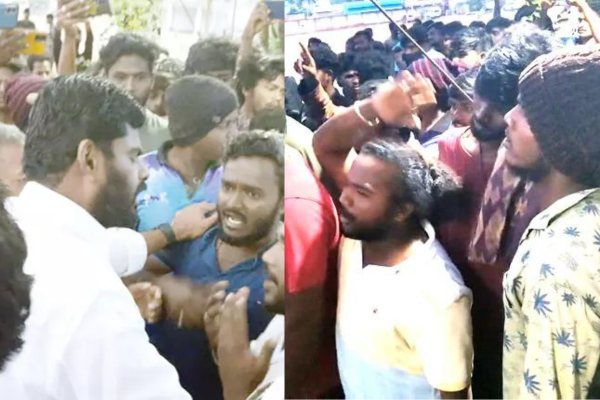 தேவாலயத்தில் மோதல் - 1000 பேர நா இறக்கவா..? மல்லுக்கட்டிய அண்ணாமலை- ஊர் மக்கள்..! - தமிழ்நாடு