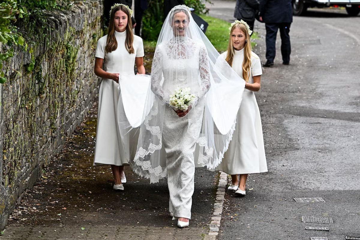 British Royals Unite for Phillips wedding