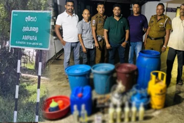சட்டவிரோத மதுபான உற்பத்தியில் ஈடுபட்ட நபர் பொரிஸாரால் கைது!