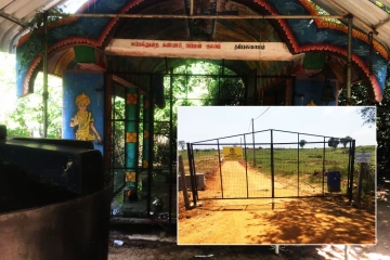 வழிப்பாதை மறிக்கப்பட்டு நிர்க்கதியாக்கப்பட்டுள்ள கப்பல்துறை கண்ணகி அம்மன் ஆலயம்..!