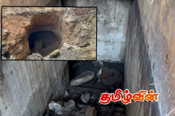 புதுக்குடியிருப்பில் விடுதலைப்புலிகள் பயன்படுத்திய பதுங்குகுழியைத் தோண்டும் பணிகள் நிறுத்தம்