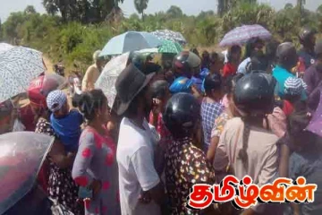 திருகோணமலையில் காணி உரிமை கோரி போராட்டத்தில் குதித்த மக்கள்!