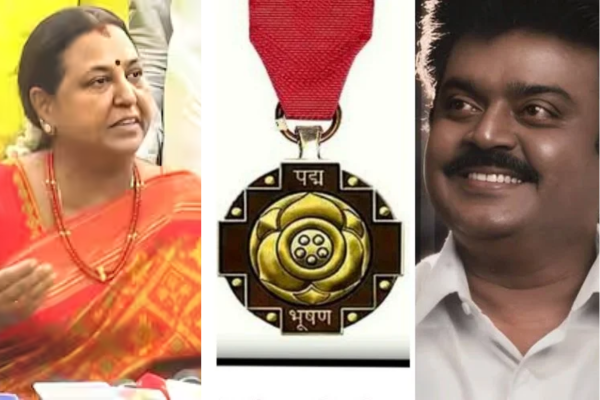 பத்மபூஷண் விருது - காலம் கடந்து கொடுக்கப்பட்டுள்ளது..! பிரேமலதா கருத்து..! - தமிழ்நாடு