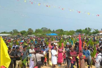இன்றைய முள்ளிவாய்க்கால் நினைவேந்தலின் ஒரு தொகுதி படங்கள்..!