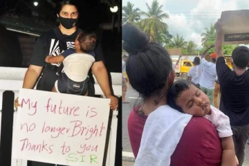 இலங்கை போராட்டத்தில் நெகிழ்ச்சியை ஏற்படுத்திய சம்பவம்!