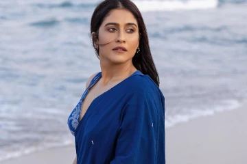 நடிகை ரெஜினா கடற்கரையில் அழகிய போஸ்