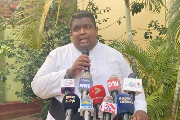 வடகிழக்குதான் இலங்கை தமிழர்களுக்கு பாதுகாப்பான இடம்: அருட்தந்தை க.ஜெகதாஸ்