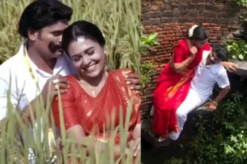 கிணற்றுக்குள் நடிகையுடன் ரொமான்ஸ் காட்சி!! பொறாமையில் பொங்கும் நெட்டிசன்கள்..