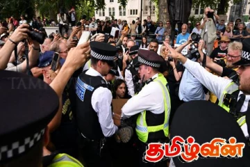 லண்டனில் அதிரடியாக கைது செய்யப்பட்ட150 பேர்..